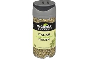 McCormick Gourmet, New Bottle, Premium Quality Natural Herbs & Spices, Italian Seasoning, 13g