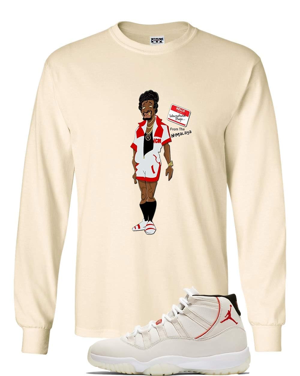 jordan 11 platinum tint sweatshirt