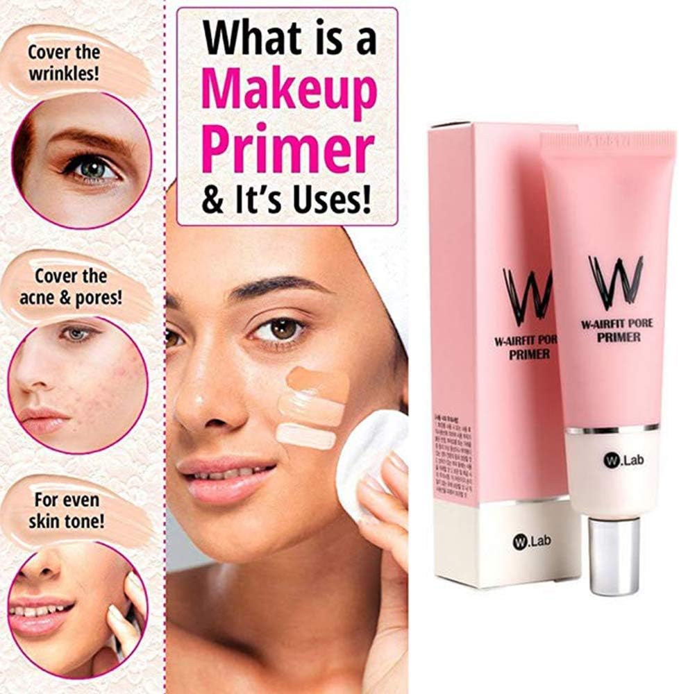 35G Facial Primer Base Makeup For AirFit Pore Primer Hole Primer Cream Face Brighten Smooth Skin Invisible Pores Large Pores Perfect Cover