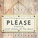 Meijiafei Since Little Finger Touch Our Floor Please Remove Your Shoes At The Door - Entrance Mud Room Sign 10