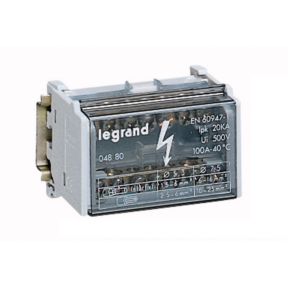 Legrand 004880 Terminal Block 2P/100A
