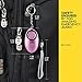 Personal Alarm, IEKA 2Pack 140 DB Safety Emergency Key Chain Alarm, Safe Sound Self-Defense Security Siren with Mini LED Flashlight Best for Kids,Women,Night Workers and Valentine's Day Gift ( Purple)
