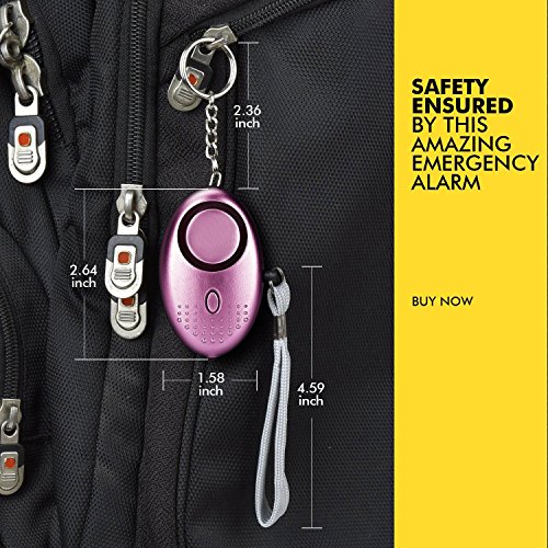 Personal-Alarm-IEKA-140-DB-Emergency-Safety-Key-Chain-Siren-Self-Defense-Security-Sound-Alarm-with-Safe-Mini-Flashlight-Best-for-Kids-Women-Elderly-Night-Workers-and-Valentines-Day-Gift-Purple