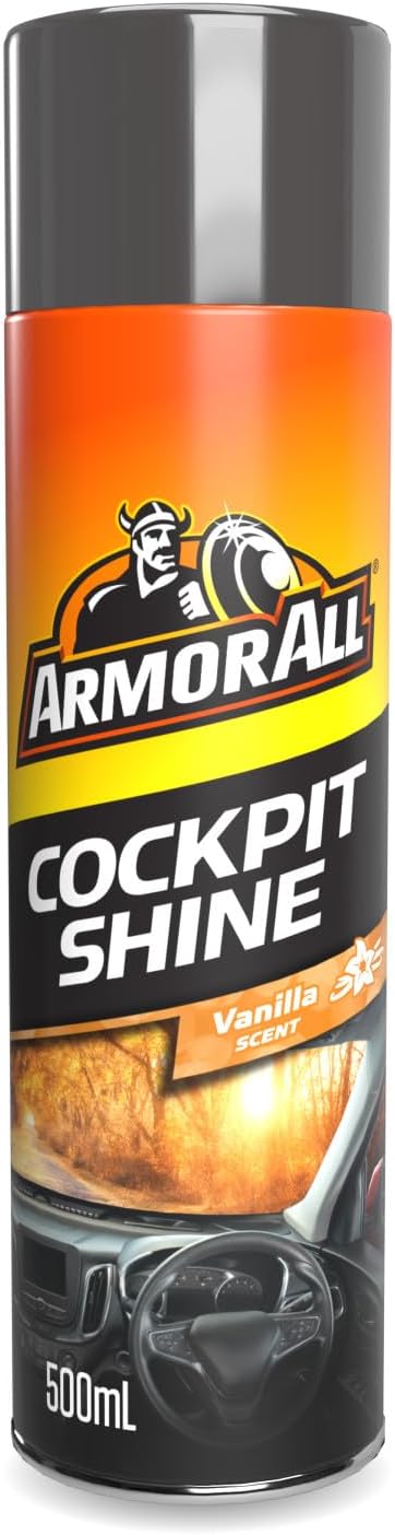Armor All Cockpit Shine Vanilla 500 ml Interior Plastic Vinyl