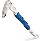 ESTWING Pro Claw Nail Puller, 9" Steel Prying Tool, PC210G | High Leverage Design, Removes Headless Nails, Precision Thin Claw, Forged In One Piece