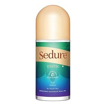 Sedure Perfumed Deodorant Roll-On For Women, Musk and Peony, Wild, 50 ml