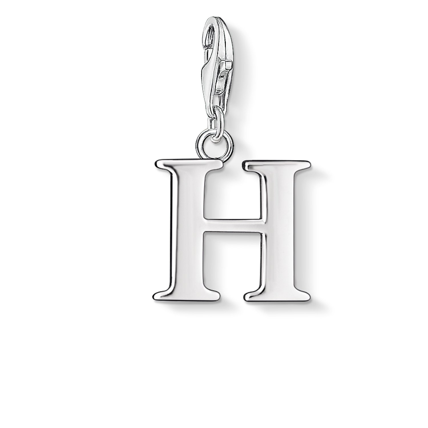 Thomas Sabo Women Charm Pendant Letter H Charm Club 925 Sterling Silver 0182-001-12 โ image 1