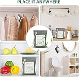 HOTUT Bamboo Charcoal Air Purifying Bags 4x200g Odor Moisture Remover view 7