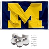 Michigan Team University Wolverines Block M Banner and Tapestry Wall Tack Pads