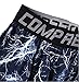 COOLOMG Men's Compression Pants Baselayer Cool Dry Sports Tights Leggings Running for Youth Boy Blue Lightning