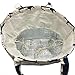 Insulated Lunch Bag Reusable Sling Shoulder Lunch Tote Travel Picnic Drawstring Bento Cooler Bag, Front Pocket and 2 Side Pockets (Blue Cats)