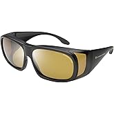 Eagle Eyes Polarized Fiton Large Fitover-style Sunglasses - UVA, UVB and Blue Light Blocking Protection