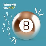 WICKED GIZMOS Magic 8 Ball Rose Gold – Classic Retro Mystic Gadget view 2