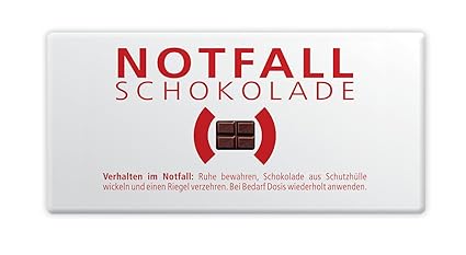 Liebeskummerpillen Pocket Chocolate - Notfall-Schokolade_Papier, 6er Pack (6x 30 g)