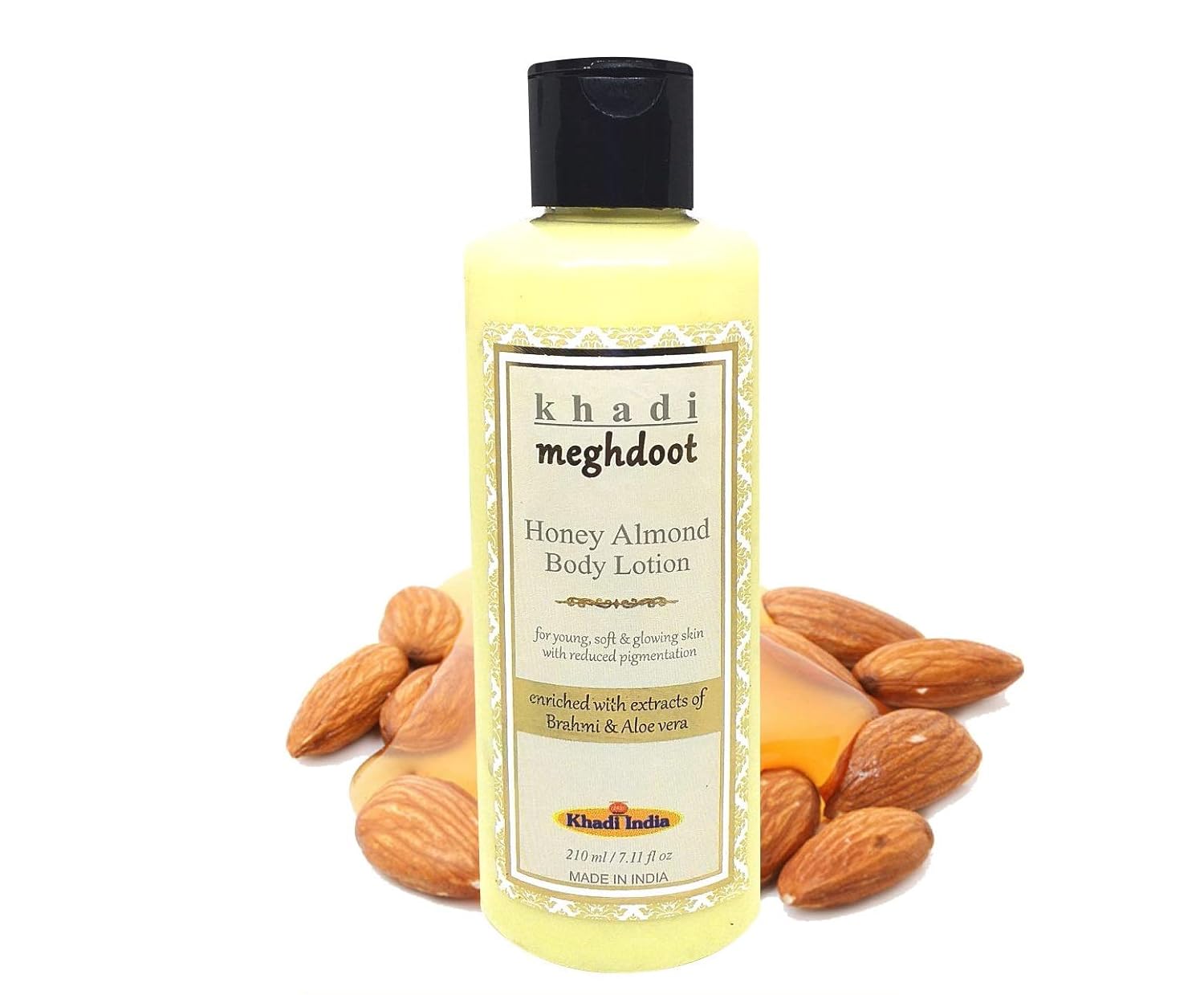 Buy KHADI MEGHDOOT Honey Almond Body Lotion (210 ml) Online at Low