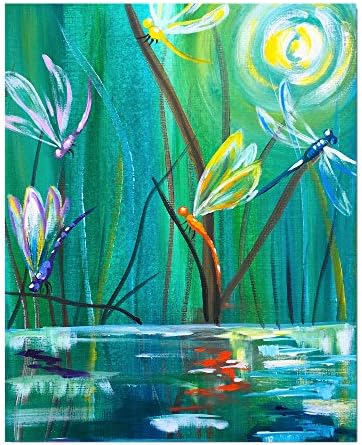 Colorful Dragonflies Painting Wall Art Poster Wall Print Art Decoration Posters