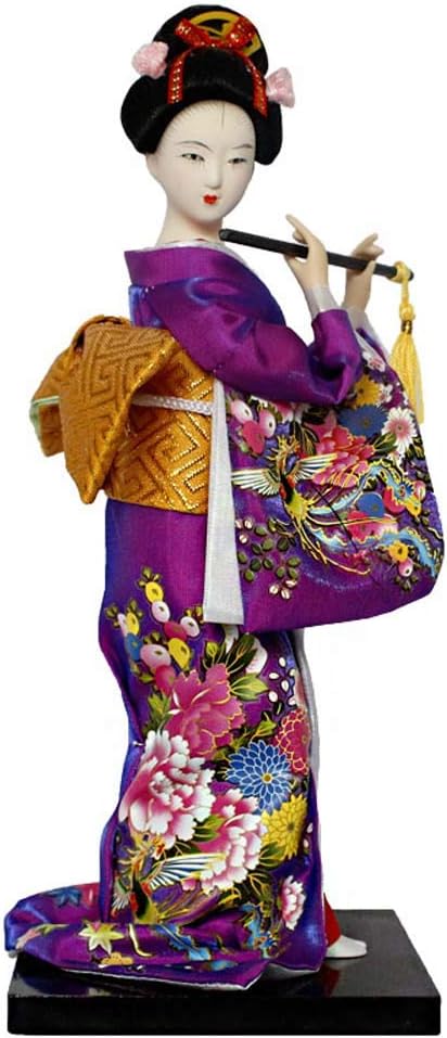 DRAGON SONIC Japanese Kimono Geisha Doll - National Style Handcrafted Gifts/Decoration, B9