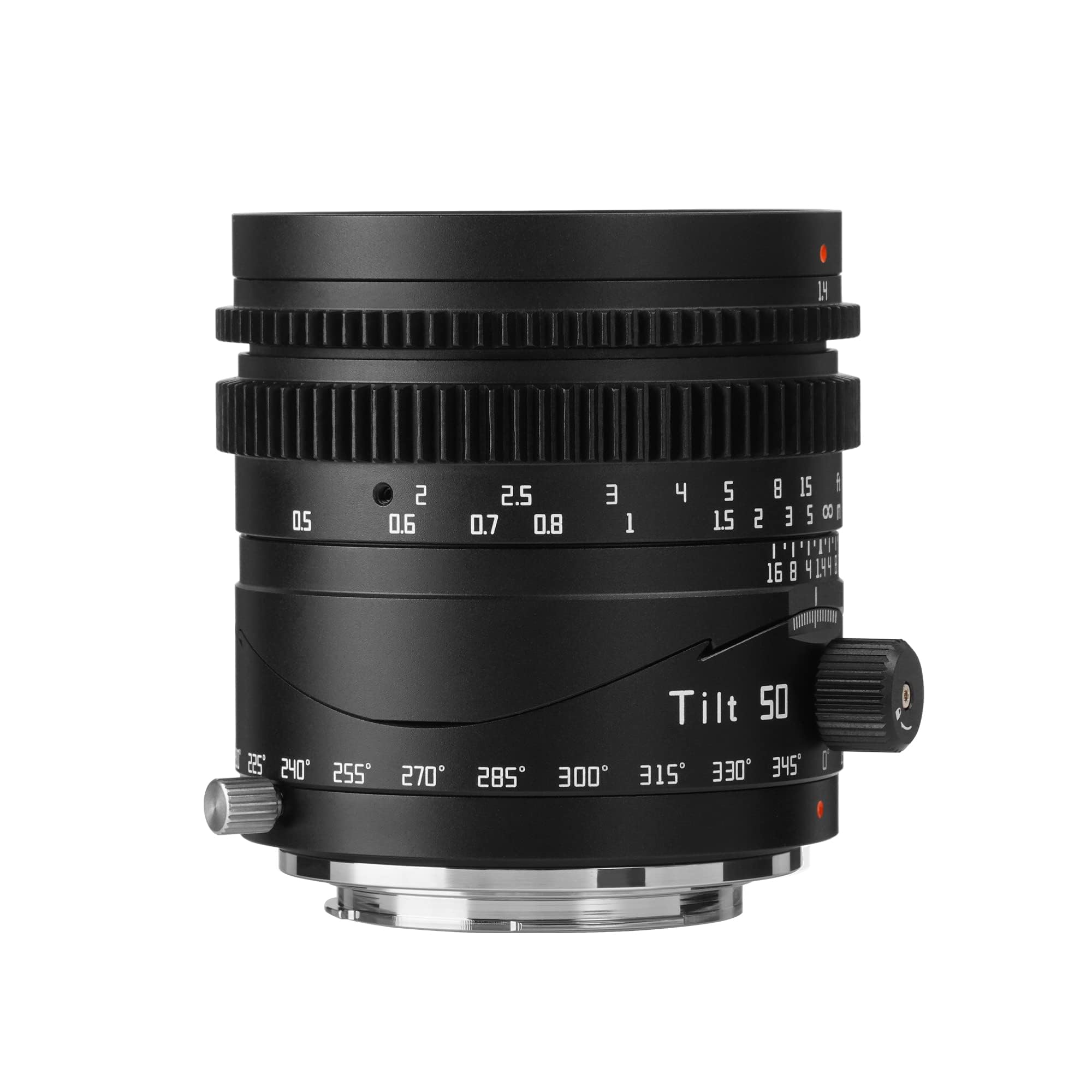 TTArtisan 50mm f1.4 Tilt Lens Full Frame Manual Portrait Lenses Large Aperture Compatible with Fuji X Mount — image 1