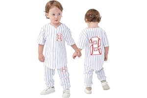 YUJI ITADORI Toddler Boy Girl Birthday Baseball Shirt Short Set Kids 1st 2nd 3rd 4 Year Old Birthday 2-Piece Outfit Set