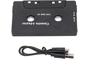 ciciglow Car Audio Bluetooth Cassette to Aux Receiver, Noise Reduction Bluetooth Cassette Adapter, Fast, for Mobile Phone, Tablet, MP3 Player, Car Stereo