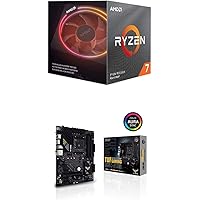 AMD Ryzen 7 3700X CPU + ASUS TUF Gaming B550-PLUS MB