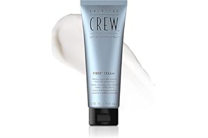American Crew Men's Fiber Cream, Like Hair Gel with Medium Hold & Natural Shine, Stocking Stuffer for Him, 3.3 Fl Oz