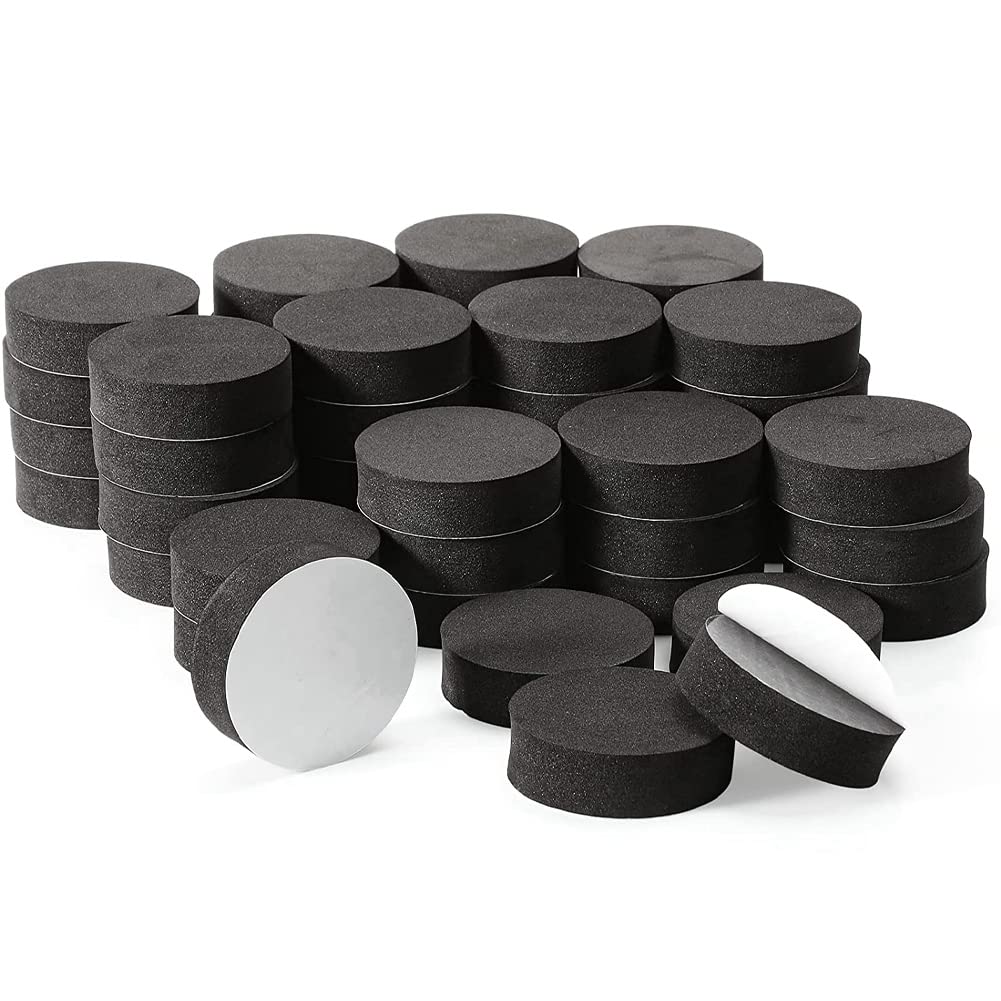 Dciustfhe 48Pcs Plant Risers Natural Rubber Flower Pot Mat for Heavy Outdoor Plants, Flower Pots