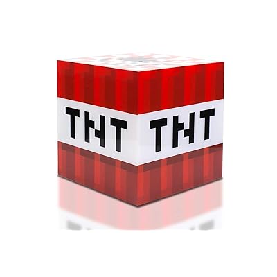 Buy Minecraft Tnt Block 6 Inch Usb Led Night Light Cube Decorative Fun Safe Awesome Bedside Mood Lamp Toy For Baby Kids Teens Adults Best For Home S Bedroom