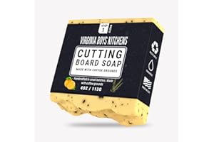 Virginia Boys Kitchens Cutting Board Soap - Made for Wood Cutting Boards and Butcher Blocks - Small Batch, Cold Pressed
