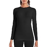 Runhit Women's Long Sleeve Compression Shirt Workout Tops Athletic Base Layer Gym Yoga Running Sports Gear Quick Dry UPF 50+