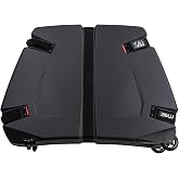 B&amp;W International Bike Box 2.0 Hard Shell Case - Removable Lid for Easy Packing - ABS Shell and Aluminum Frame - Road, Triathlon, Mountain Bikes up to 62cm - Air Travel