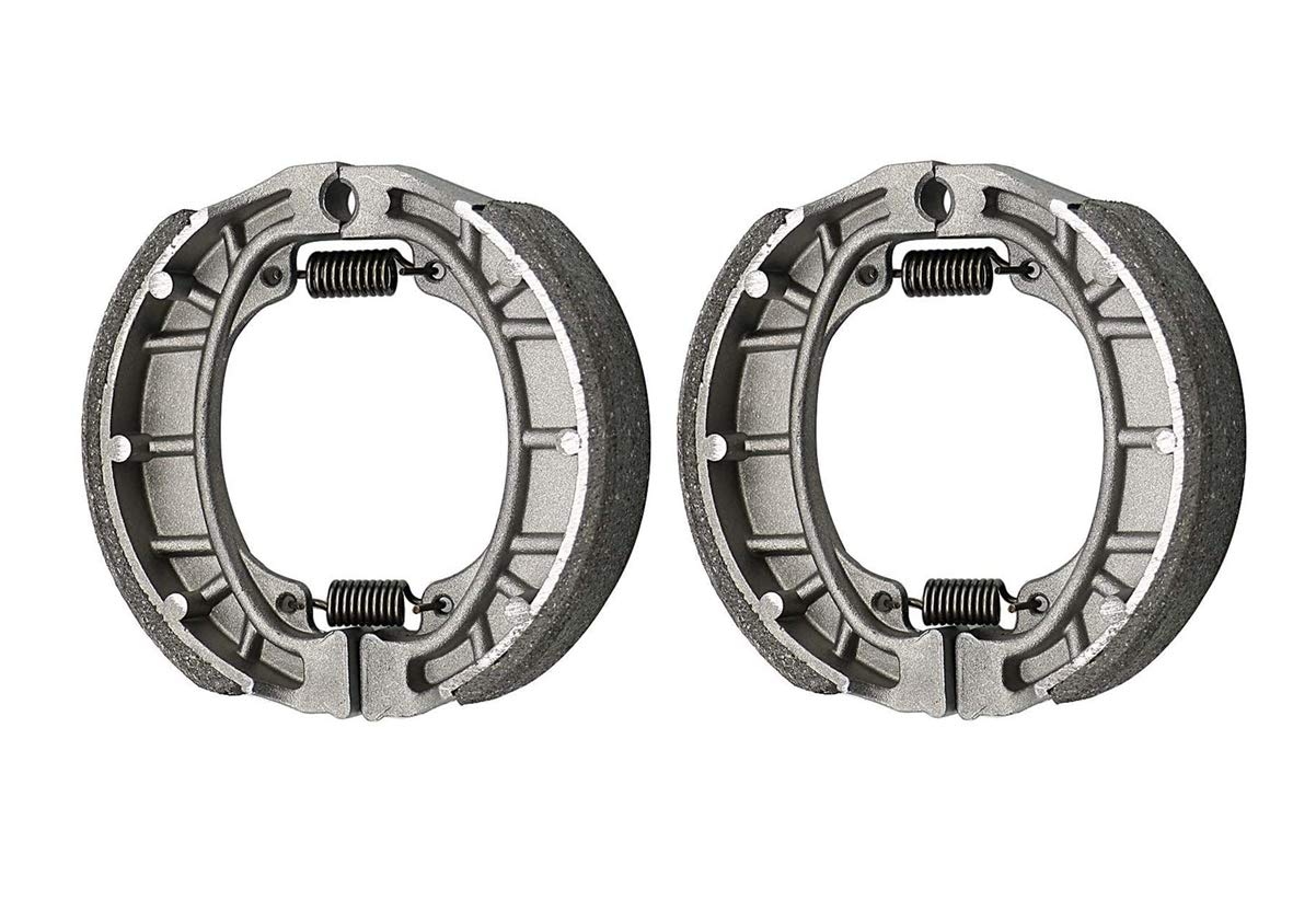 Photo 1 of Alpha Rider Brake Shoes Water Grooved Front or Rear For Honda Z 50 QA50 QA C CL CT 70 CT70 CT70H (Pack of 2)