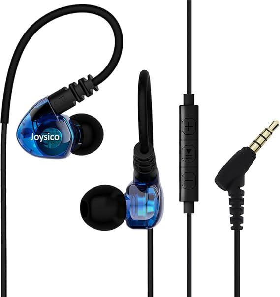 Amazon Com Joysico Sports Headphones Wired Over Ear In Ear
