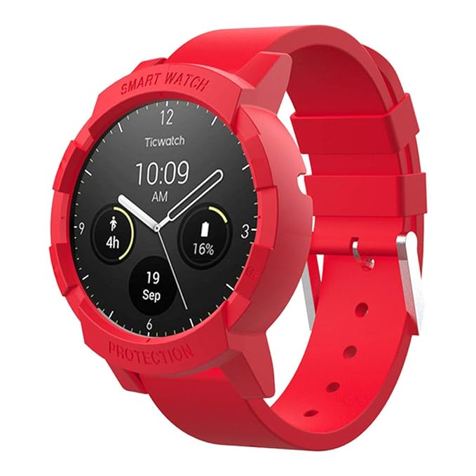 Morran PC Case Cover Protect Shell para Ticwatch E Reloj Anti ...