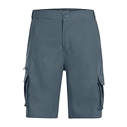 Generic Cargo Shorts for Men Blue XL