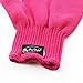 MYSWEETY Professional Heat Resistant Glove for Hair Styling Heat Blocking for Curling, Flat Iron and Curling Wand 1pcs(Hot Pink)