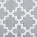 DII Lattice Tabletop Collection, Placemat Set, 13x19, Gray, 6 Piece