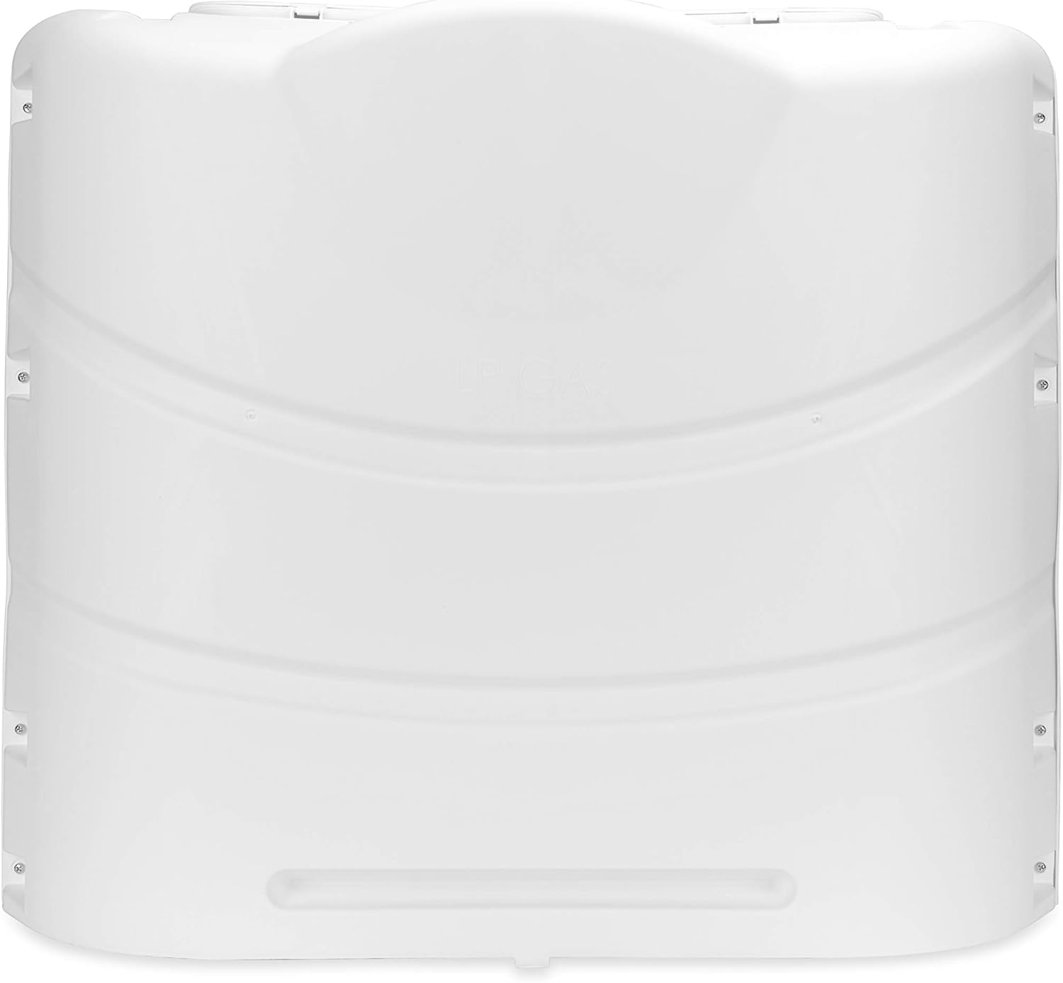 Camco 40559 Heavy-Duty 20lb or 30lb Dual Propane Tank Cover (Polar White): Automotive