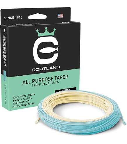 Amazon.com: Cortland Hi Vis Flip Saltwater Fly Line, HI-Vis Orange