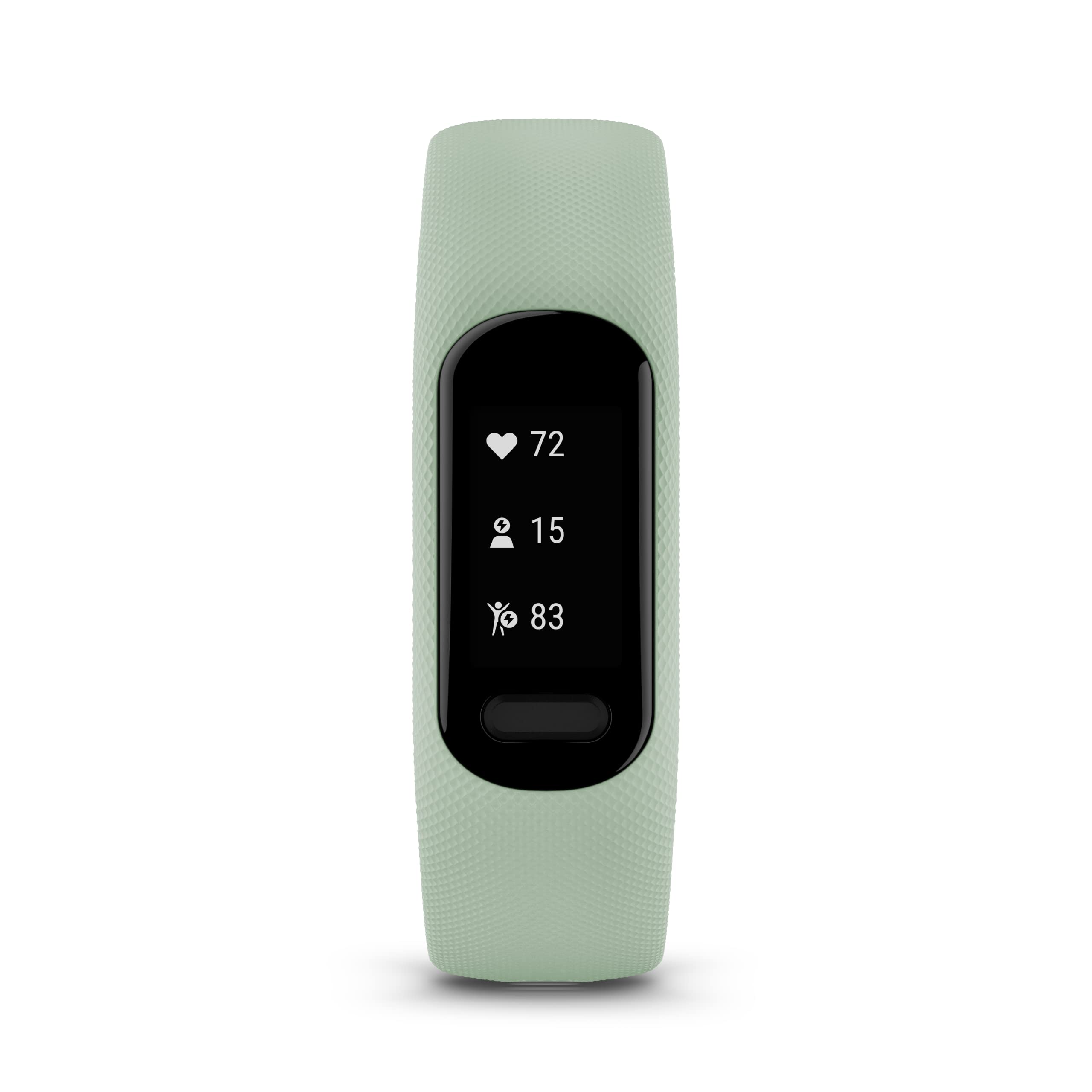 Garmin vívosmart® 5, Fitness Tracker, Long-Lasting Battery, Simple Design, Cool Mint