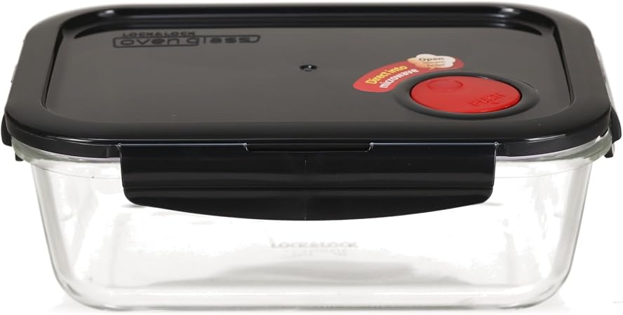 LOCK & LOCK Boîte en Verre pour Micro-Ondes - Récipient en Verre