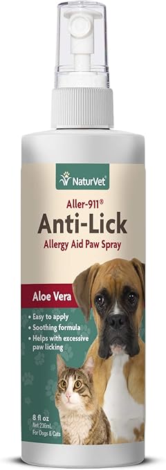 dog itching and licking paws