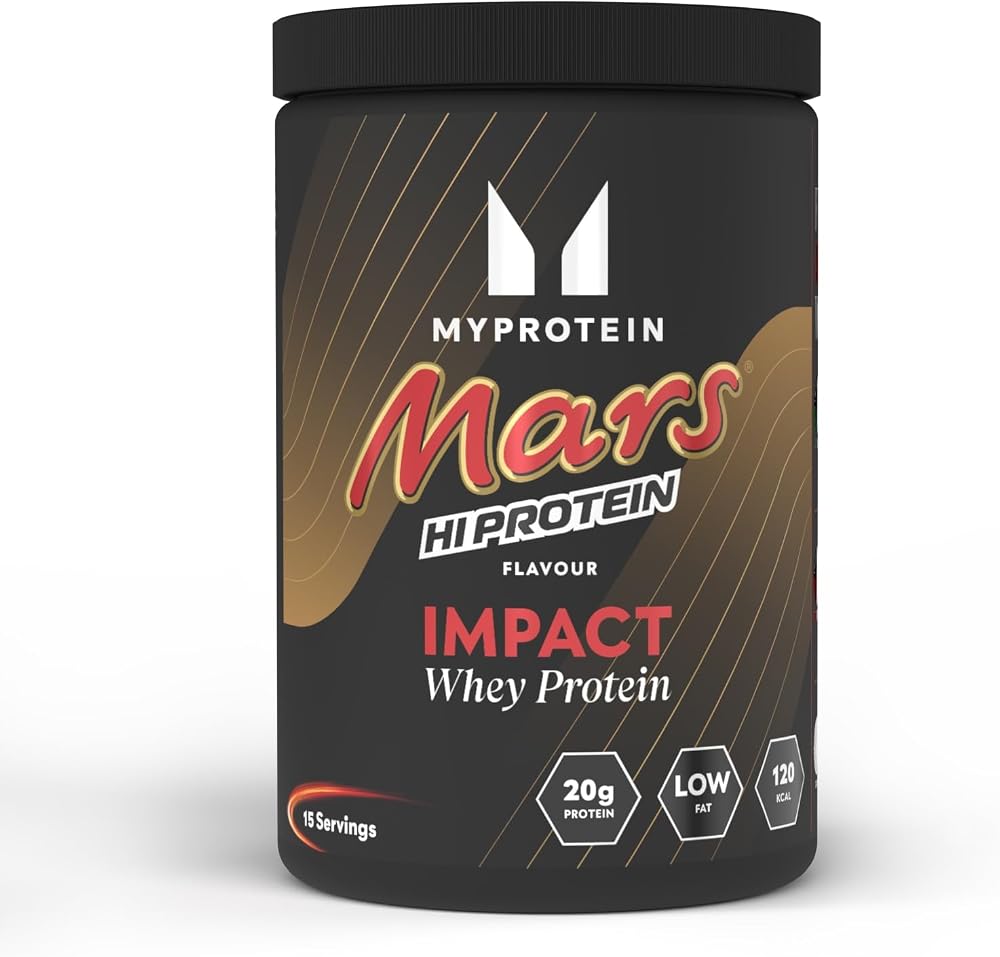 Myprotein Impact Whey Protein Mars Chocolate Caramel Malt 500 g 20 g Protein