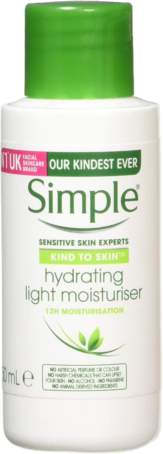 simple light moisturiser ingredients