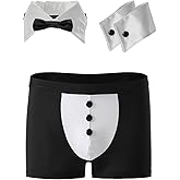 EDENIGHT Mens Butler Lingerie Underwear Waiter Gentleman Costume Cosplay Outfits