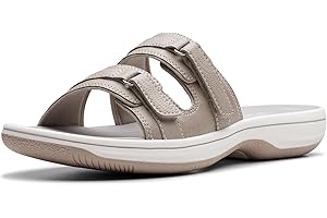 Clarks womens Breeze PiperSlide Sandal