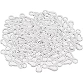 50Pcs Mini Carabiner Clip Tiny Spring Snap Hook Keychains Micro Carabiners for Paracord EDC Key Rings Outdoor Hiking Fishing Camping Backpack Accessories