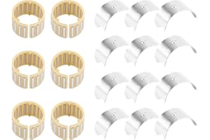 AUBLINTO Engine Eccentric Shaft Camshaft Needle Bearing Fit for BMW X1 X3 X4 X5 X6 F15 E53/70 E84 E71 F16 F25 E83 M3M4 Z4, 6PCS Camshaft Needle Bearing Replaces 11377615379 Camshaft Bearing Needle Bearing