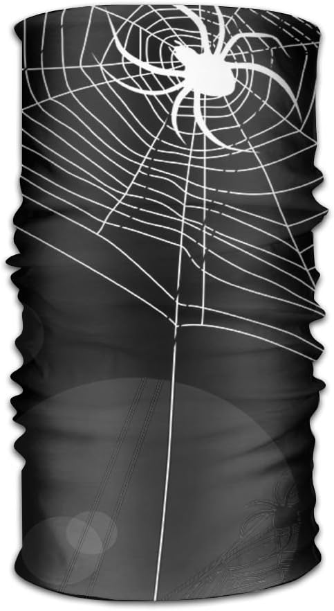 Headwear Headband Dark Spider Webs Head Scarf Wrap Sweatband Sport Headscarves For Men Women