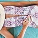 Cupshe Fashion Women's Petal Printing Plunging Halter Padding Swimsuit